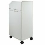 Beauty zárható eszközkocsi fehér HOP1001321-2