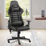 Gamer szék PRO fekete-zöld HOP1001333-1