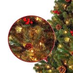 180LED-es műfenyő 150cm-es melegfehér HOP1001380