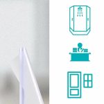 Öntapadós belátásgátló ablakfólia 0,9x10m HOP1001469