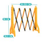 Összecsukható közlekedési akadály HOP1001474