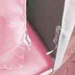 Gyermek játszóház rózsaszín-szürke HOP1001486