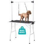 Kisállatkozmetikai asztal két kikötőkarral HOP1001507