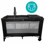 Utazóágy pelenkázó lappal és játékhíddal HOP1001510