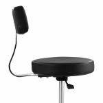 Háttámlás kozmetikai szék fekete HOP1001519-1