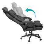 Lux főnöki forgószék fekete HOP1001520-1