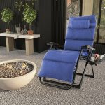 Párnázott zéró gravitáció szék kék HOP1001530-1