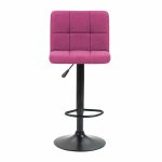 Szövet borítású bárszék 2db pink HOP1001536-3