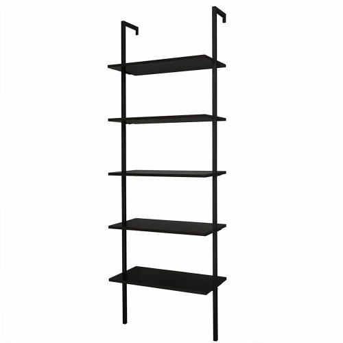 Falra rögzíthető 5-szintes tároló fekete HOP1001559