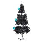 Fekete műfenyő 210cm 1000-ág HOP1001584