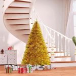 Arany műfenyő 150cm 415-ág HOP1001586