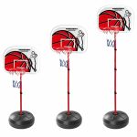 Állítható kosárlabda palánk labdával pumpával HOP1001609