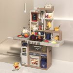 Játékkonyha 72-részes barna HOP1001613