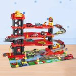 Játék tűzoltó garázs HOP1001622