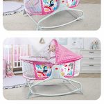 Babaágy zenélő vibráló funkcióval rózsaszín HOP1001633-1