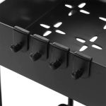 Mosogató alá helyezhető 2-szintes rendszerező állvány 2db fekete HOP1001646-2