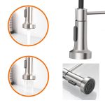 Mosogató csaptelep flexibilis csővel levehető zuhanyfejjel HOP1001655