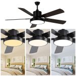 Mennyezeti ventilátor világítással távirányítóval HOP1001714