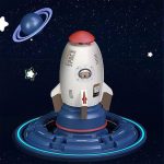 Kültéri rakéta kilövő vizes játék HOP1001718