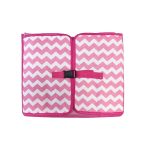 Hordozható gyerekasztal autóba zsebekkel pink HOP1001719-2