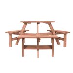 6-személyes piknik asztal HOP1001730
