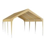 Autóbeálló sátor bézs HOP1001732