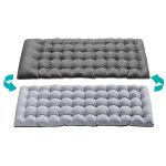 Összecsukható kempingágy állítható fejtámlával 2-színű matraccal HOP1001733