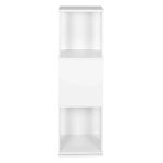 Forgó könyvespolc 34x34x108cm  fehér HOP1001746