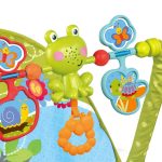 Rezgő zenélő pihenőszék 18kg-ig kék HOP1001793