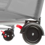 Utazóágy pelenkázó lappal játékhíddal szürke HOP1001795