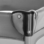 Utazóágy pelenkázó lappal játékhíddal szürke HOP1001795