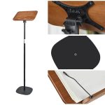 Állítható magasságú könyvtartó állvány pulpitusra helyezhető HOP1001823