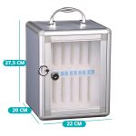 Mobiltelefon széf 12db-os 22x21x28cm HOP1001825