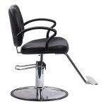 Fodrász szék állítható magassággal fekete HOP1001842