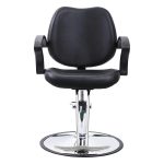 Fodrász szék állítható magassággal fekete HOP1001842