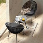 2db kültéri-beltéri fotel kis asztallal HOP1001845