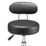 Háttámlás kozmetikai szék fekete HOP1001851-1