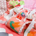 Rezgő zenélő pihenőszék rózsaszín 18kg-ig HOP1001853