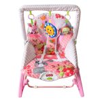 Rezgő zenélő pihenőszék rózsaszín 18kg-ig HOP1001853