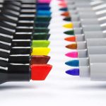 Kétvégű alkoholos marker készlet kézitáskában HOP1001857