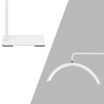 Moon félhold alakú kozmetikai állólámpa fehér HOP1001866