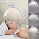 Moon félhold alakú kozmetikai állólámpa fehér HOP1001866