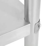 Rozsdamentes acél konyhai asztal HOP1001872