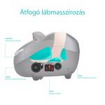 Naipo hő- és görgős lábmasszírozó HM-MGF-839A