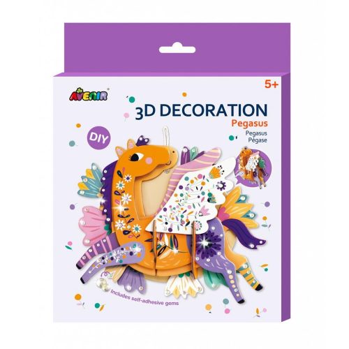 3D dekorációs puzzle, Unikornis Avenir AvenirPZ215069