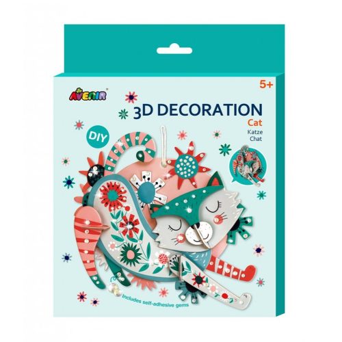 3D dekorációs puzzle, Cica Avenir AvenirPZ215070