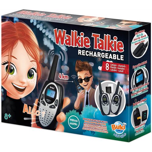 Walkie Talkie tölthető akkumulátorral BUKI BUKITW02