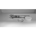 SN D-2 páncélszekrény kulcsos zárral STRAUSS METAL SM060100