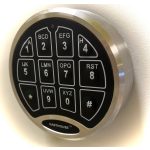 SN D-2 páncélszekrény kulcsos zárral STRAUSS METAL SM060100