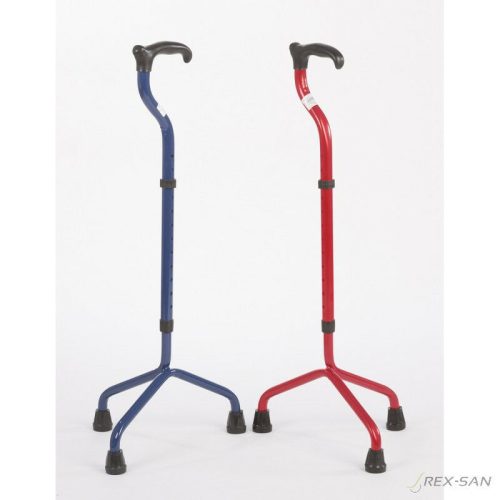 Rex-San RS-13 Állítható háromlábú járóbot piros